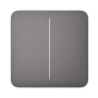 Вимикач Ajax LightSwitch 2-gang Grey двоклавішний