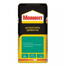 Штукатурка цементна Момент (Moment), 25кг