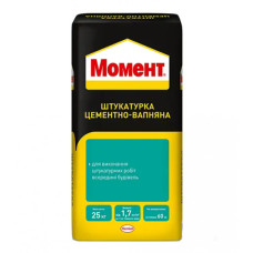 Штукатурка цементно-вапняна Момент (Moment), 25кг