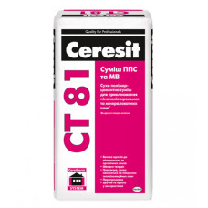 Суміш для приклеювання ППС та МВ Церезіт (Ceresit) СТ81, 25кг