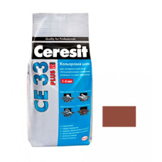 Шов кольоровий Церезіт (Ceresit) СЕ33 Plus, №134, клінкер, 2кг
