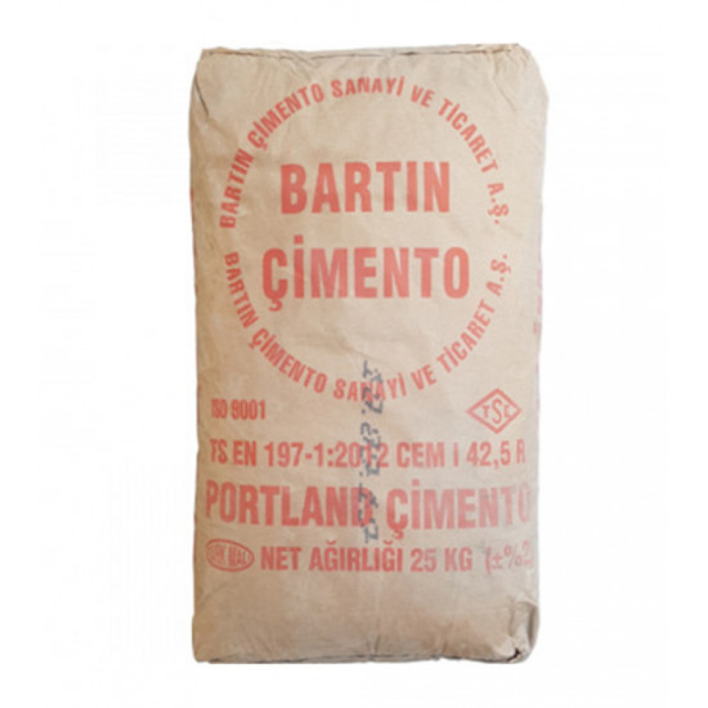 Портландцемент Бартін Ціменто (Bartin Cimento) М500 Д0 CEM I 42.5R, 25кг