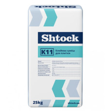 Клейова суміш для плитки Шток (Shtock) K11, 25кг