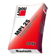 Штукатурка цементно-вапняна машинна Бауміт (Baumit) MPI25, 25кг