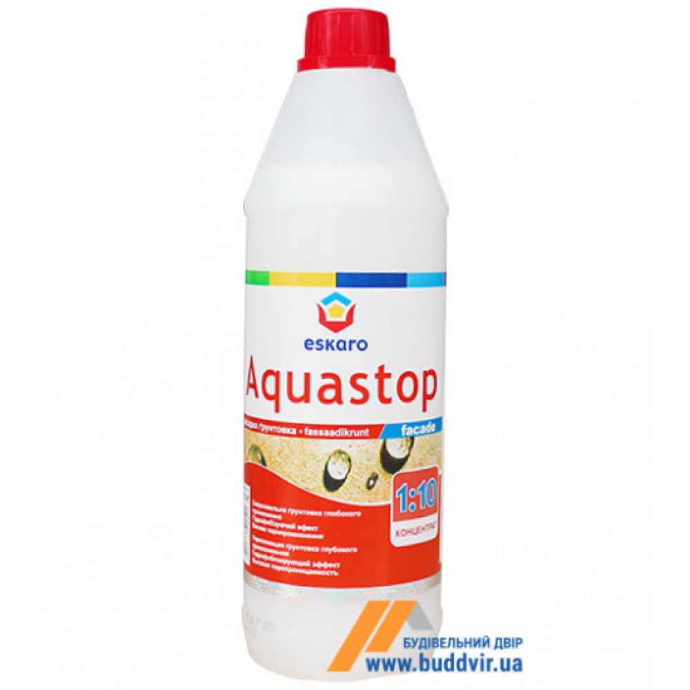 Грунтовка Ескаро (Eskaro) Aquastop Facade 50, 1 л
