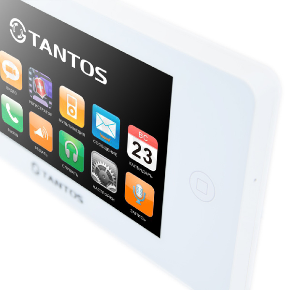 Відеодомофон Tantos Neo GSM 7" (White)