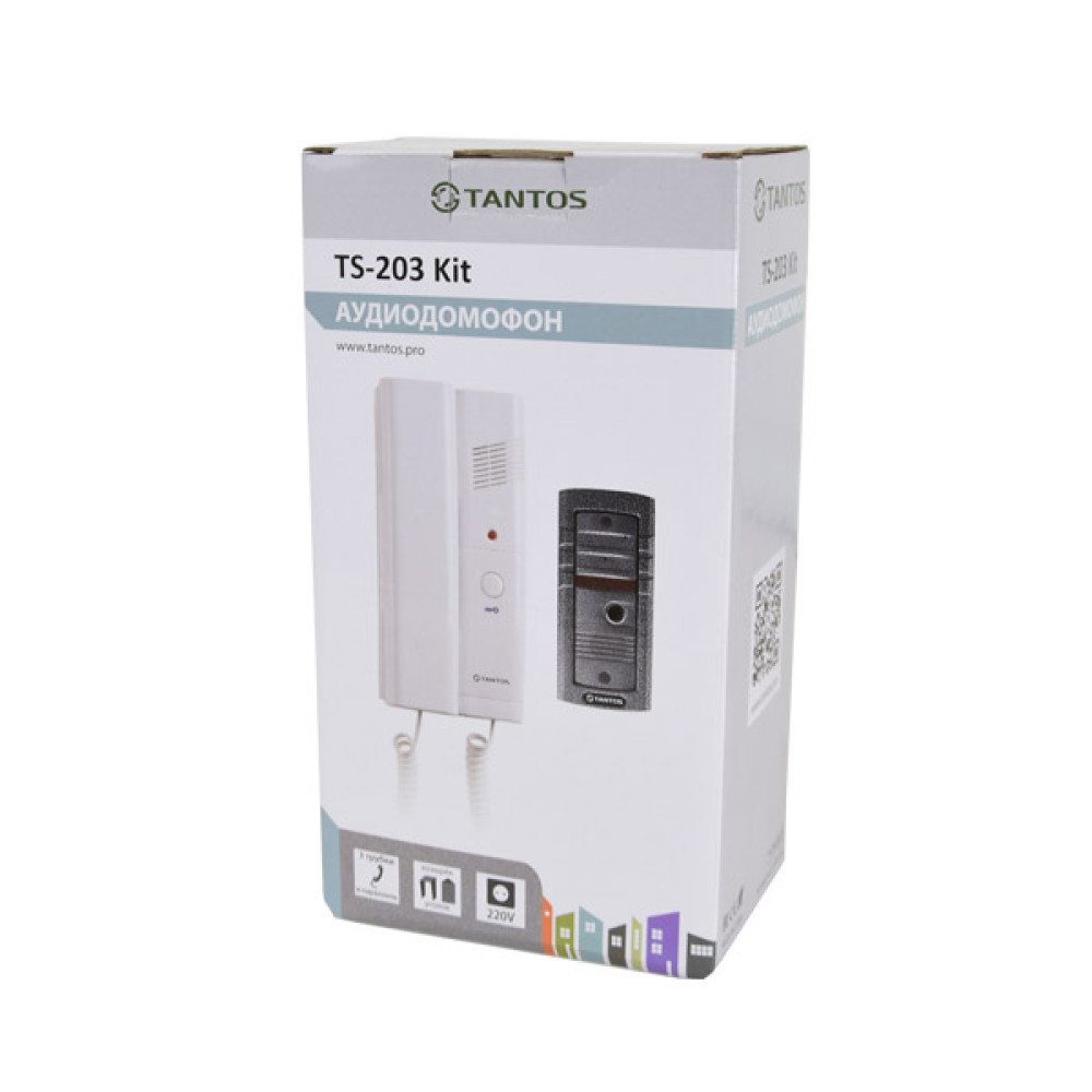 Комплект аудіодомофона Tantos TS-203Kit