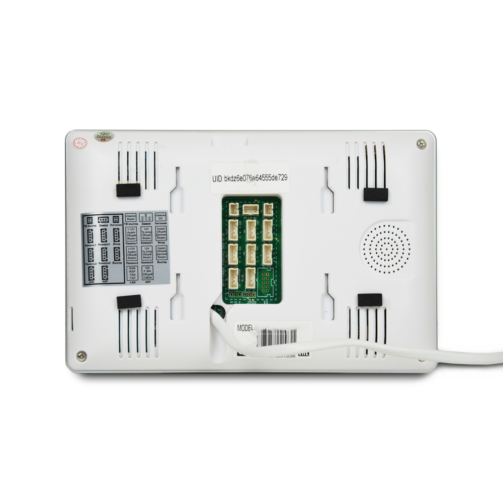 Комплект відеодомофону BCOM BD-770FHD White Kit: відеодомофон 7" і відеопанель