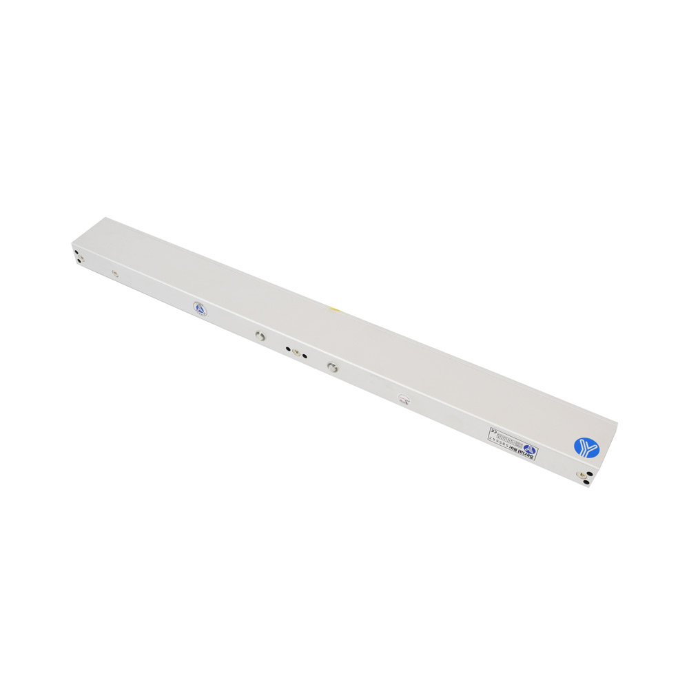 Електромагнітний замок для двостулкових дверей Yli Electronic YM-280ND(LED)-DS зі світловою індикацією, датчиком стану замка і дверей для системи контр