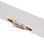 Електромагнітний замок для двостулкових дверей Yli Electronic YM-280ND(LED)-DS зі світловою індикацією, датчиком стану замка і дверей для системи контр