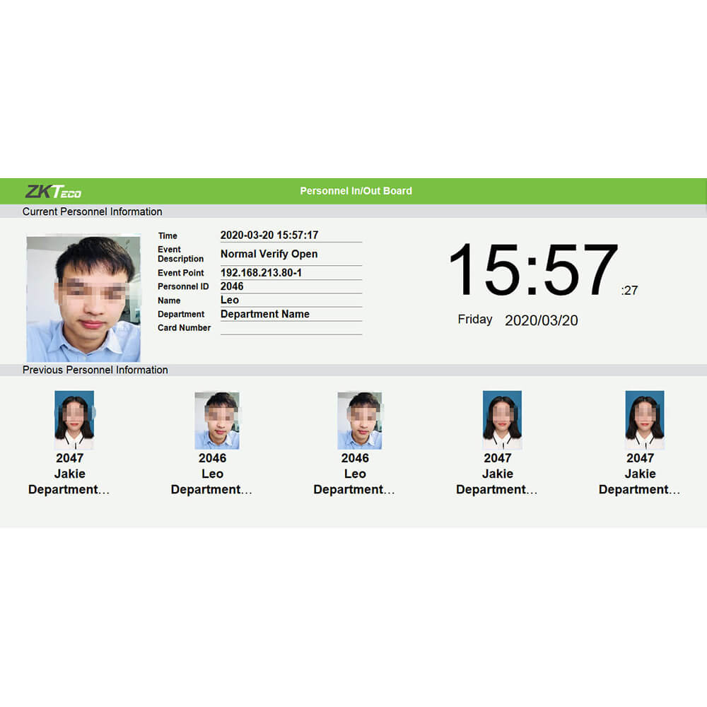 Ліцензія обліку робочого часу ZKTeco ZKBioSecurity ZKBS-TA-ADDON-P5