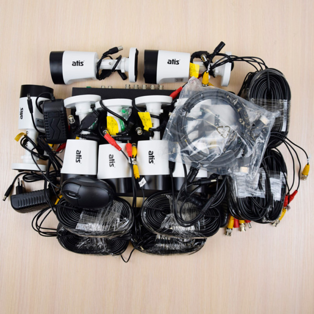 Комплект видеонаблюдения ATIS PIR kit 8ext 5MP