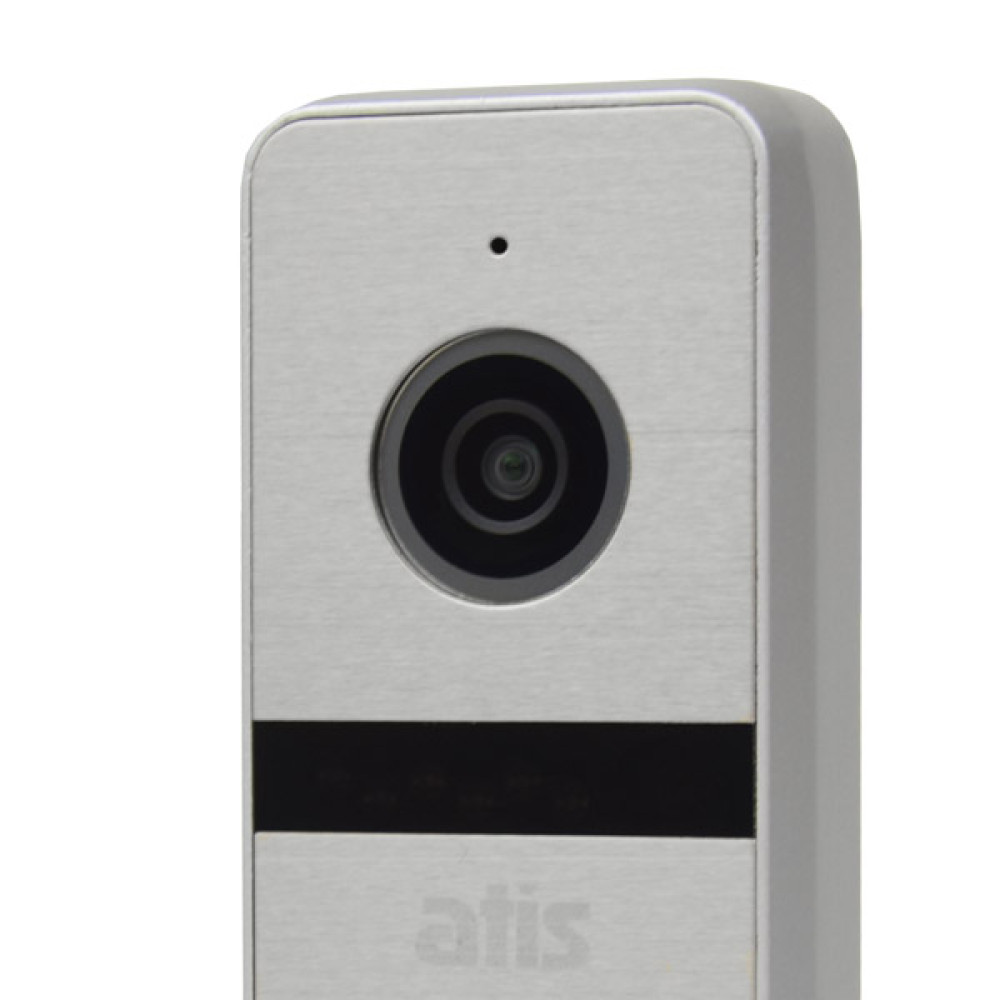 Комплект відеодомофона ATIS AD-1070FHD/T Black з підтримкою Tuya Smart + AT-400HD Silver