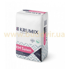 Штукатурка гіпсова фінішна Крумікс (Krumix) КМ Saten, 25кг