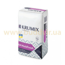 Шпаклівка гіпсова фінішна Крумікс (Krumix) КМ MultiFinish, 25кг