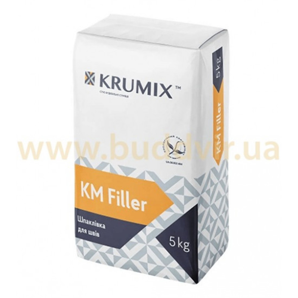 Шпаклівка гіпсова Крумікс (Krumix) КМ Filler, 5кг