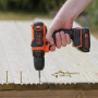 Дриль-шурупокрут акумуляторний BLACK+DECKER BDCDD12K