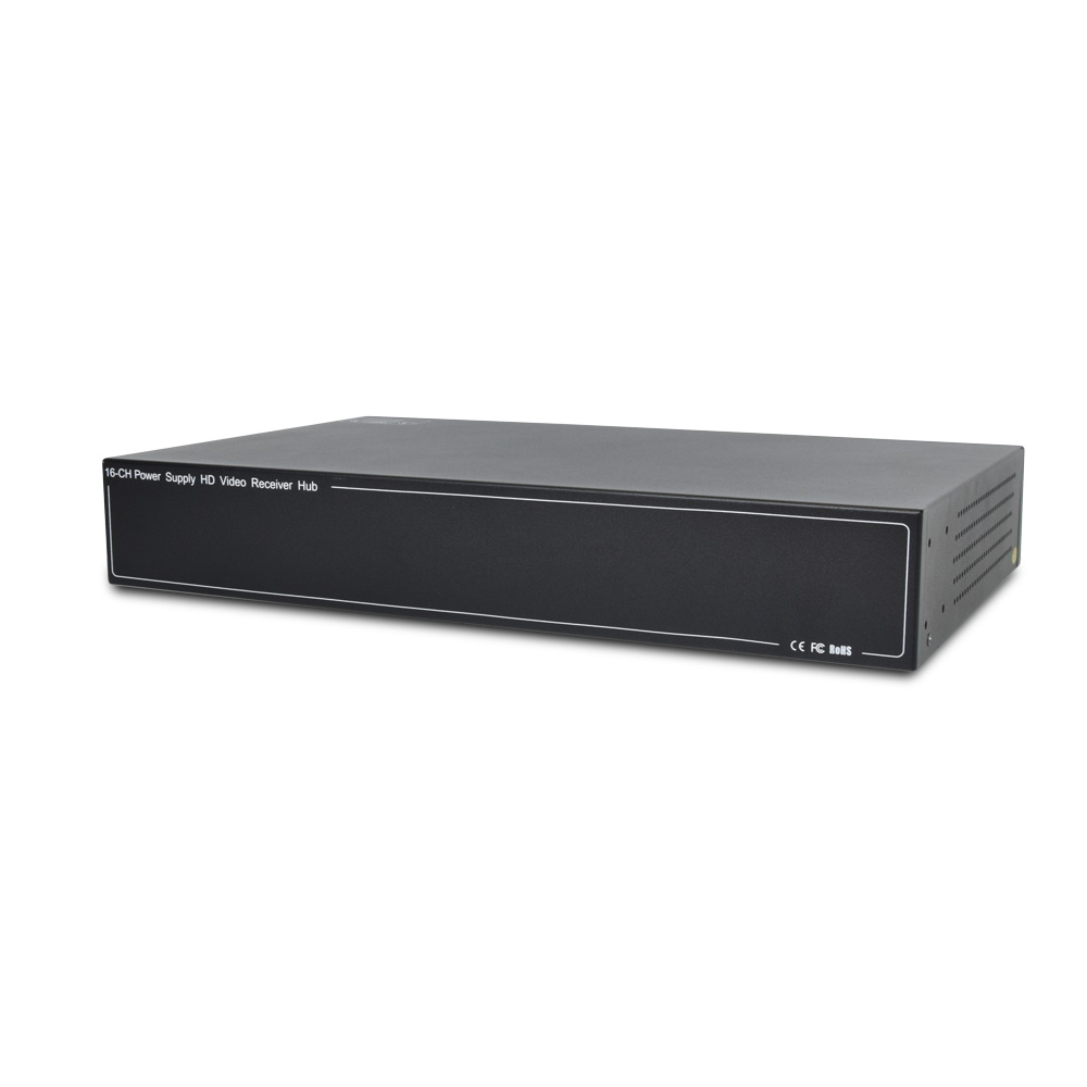 Активний 16-канальний приймач ATIS AL-1216 UHD відеосигналу і живлення через UTP