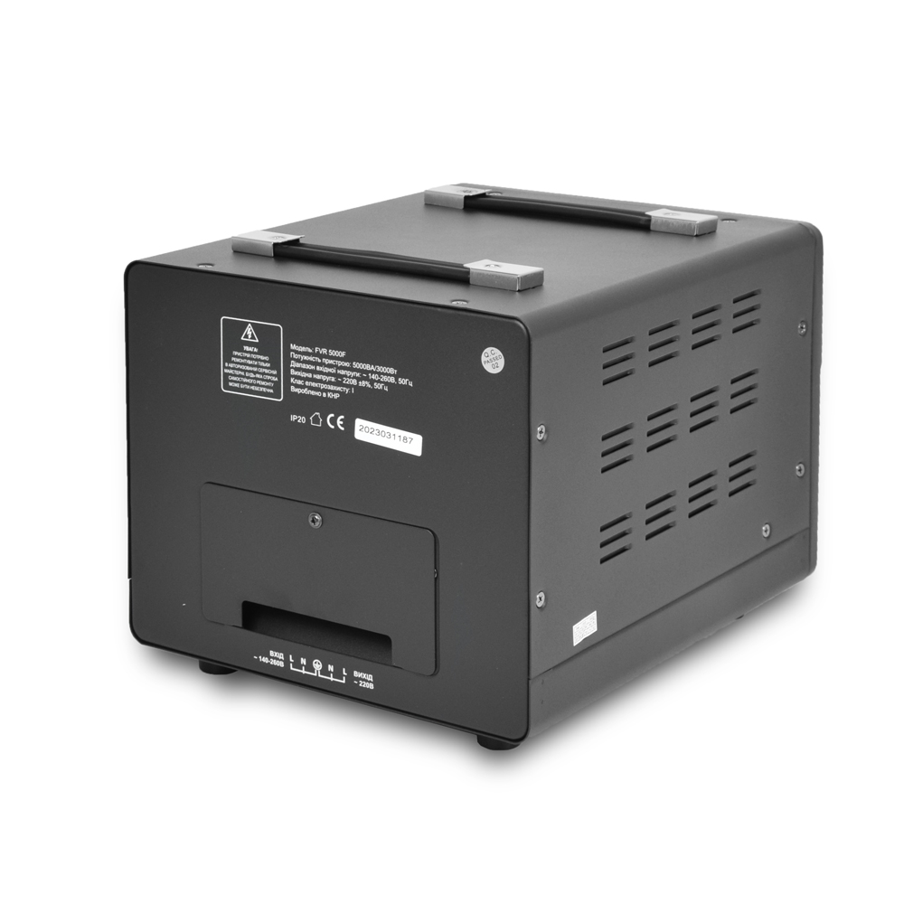 Стабiлізатор напруги Full Energy FVR5000F 5000ВА/3000Вт