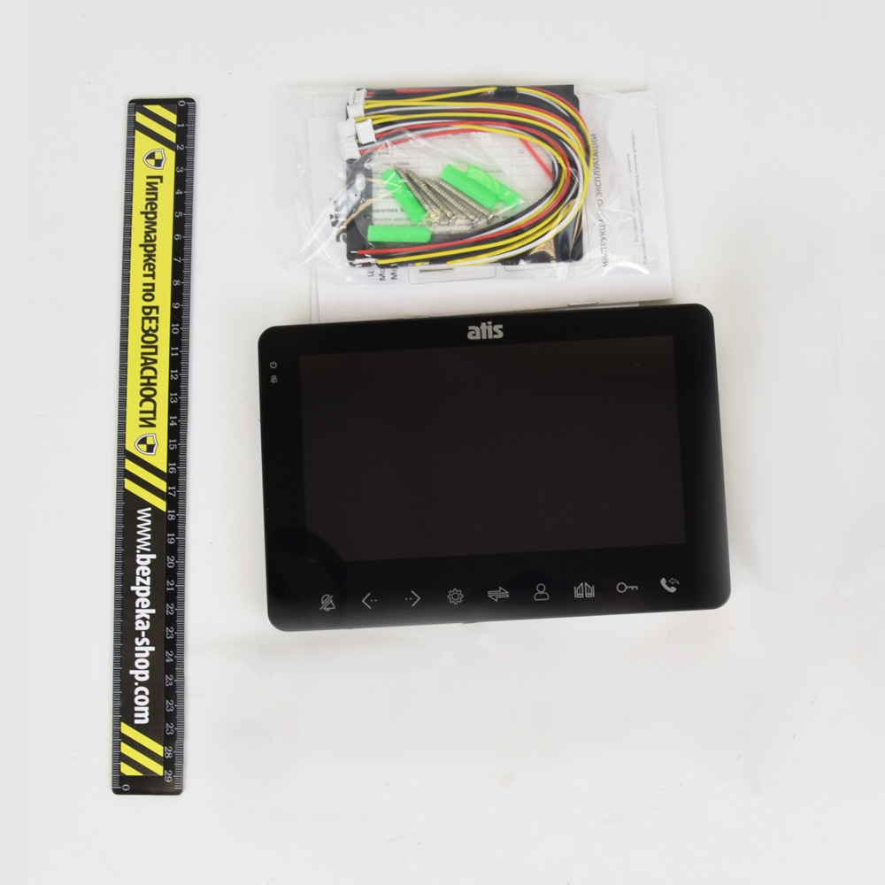 Bідеодомофон 7" ATIS AD-780FHD-Black з детектором руху і записом відео