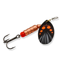Блешня Williams Vortex Garni UV 14.17gr #Black Orange Dots On Silver