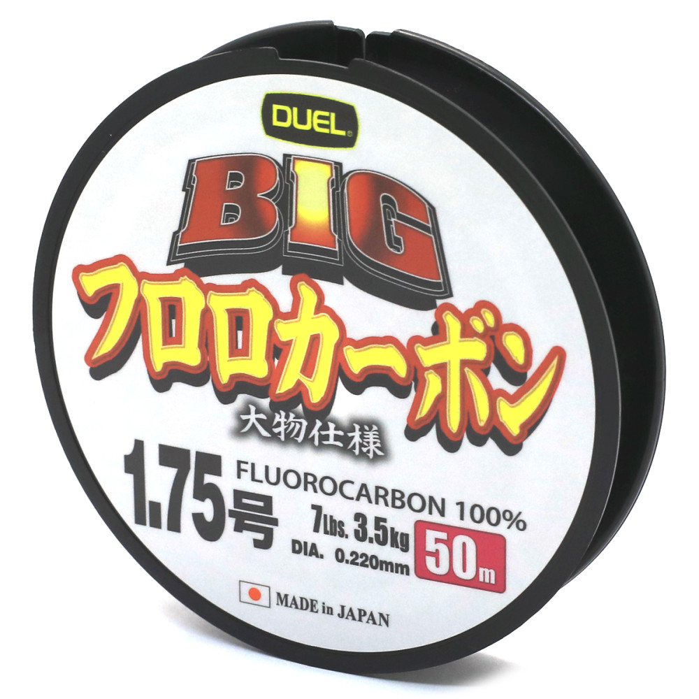 Флюорокарбон Duel Big Fluorocarbon 100% 50m 2kg 0.165mm