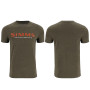 Футболка Simms Logo T-Shirt Loden Heather XXL