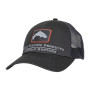 Кепка Simms Trout Icon Trucker  Carbon