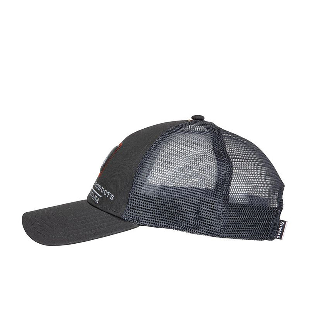 Кепка Simms Trout Icon Trucker  Carbon