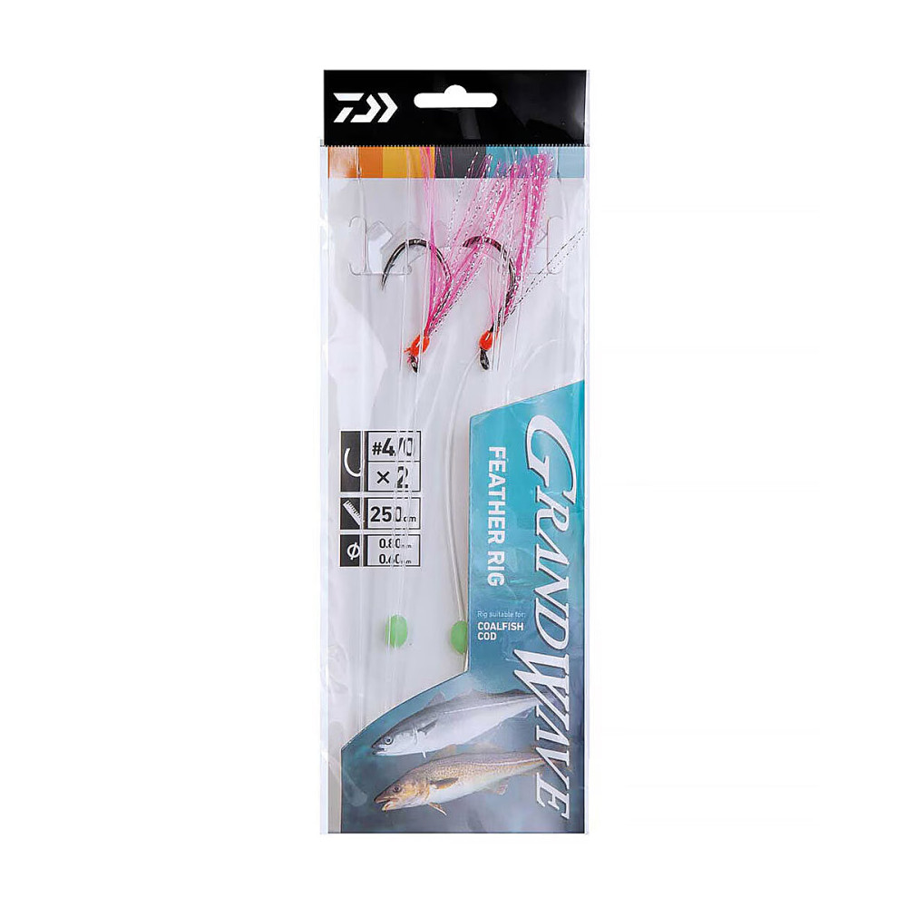 Морський монтаж Daiwa  GW Feather Rig 4-4