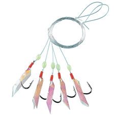 Морський монтаж Fladen Mackerelrig with luminous tape & beads