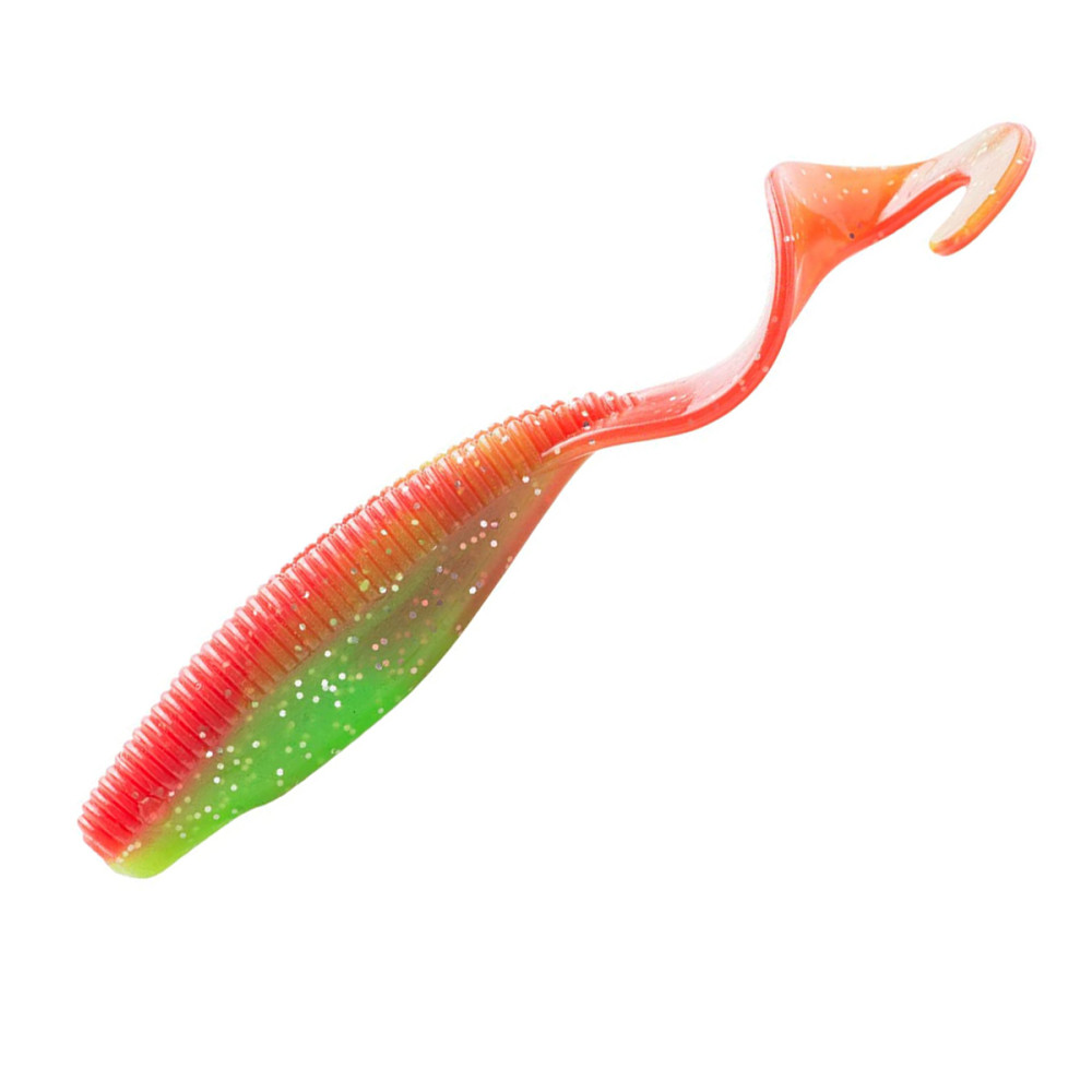 Плаваючий силікон ZMAN Streakz Curly Tailz 4" 5pc #Hot Chartreuse