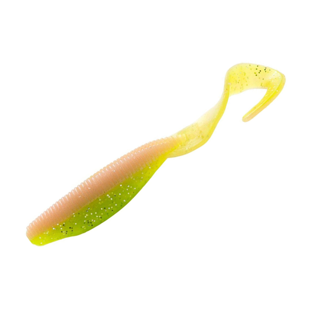 Плаваючий силікон ZMAN Streakz Curly Tailz 4" 5pc #Hot Chartreuse