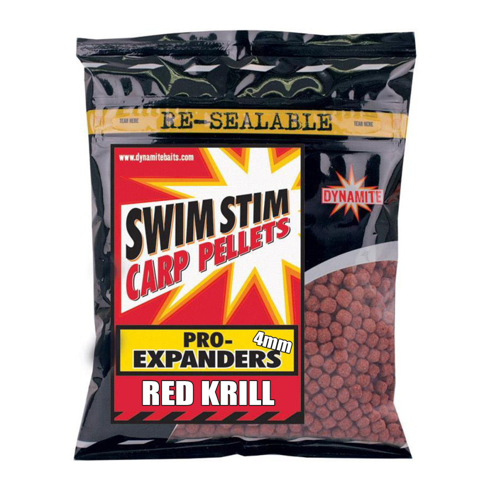 Принада Dynamite Baits Swim Stim Pro Expa Red Krill 4mm 300g