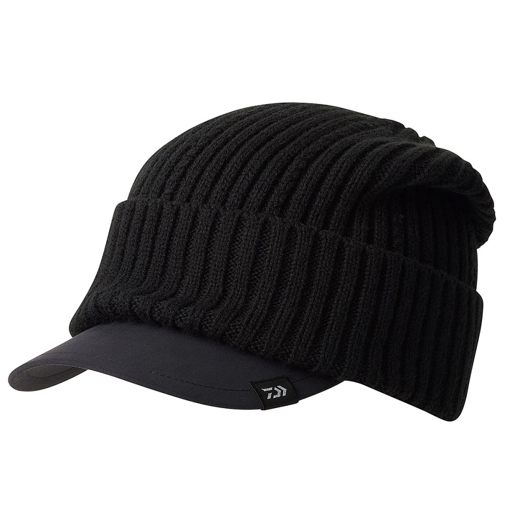 Шапка Daiwa Knit Cap With Brim Black
