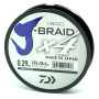 Шнур Daiwa J-Braid X4E 0,29mm 135m Dark Green