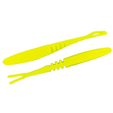 Силікон Big Bite Baits Jointed Jerk Minnow 7" 5pc #Opaque Chartreuse