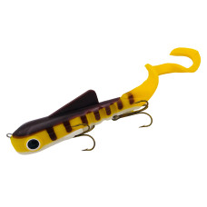 Силікон Musky Innovations Regular Bull Dawg 9" #UV Reflex Yellow Perch