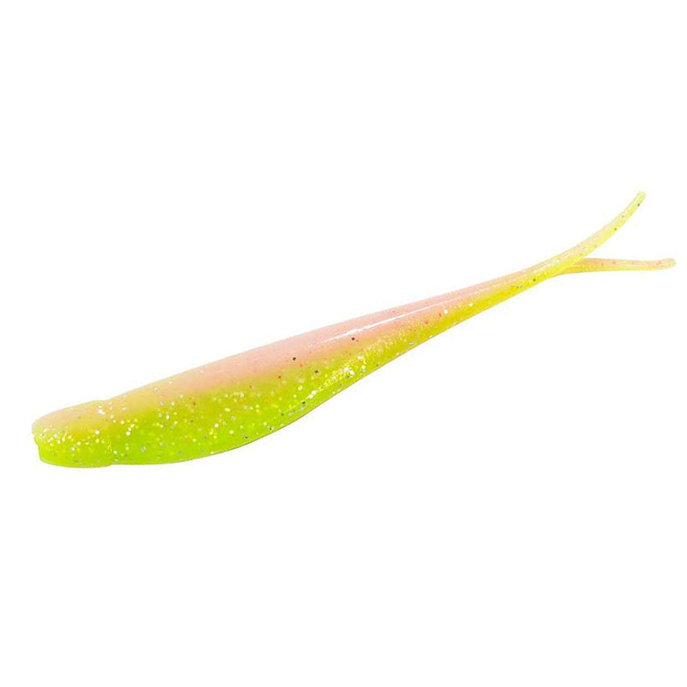 Силіконова приманка ZMAN Scented Jerk Shadz 6" 4pc #Sight Flash