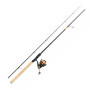 Спінінговий набір Daiwa Procaster 2.13m 5-25g RS 2000-C 0.14mm Orange