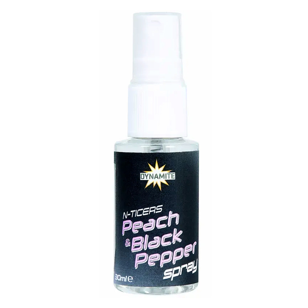 Спрей Dynamite Baits N-Ticers Peach & Black Pepper 30ml