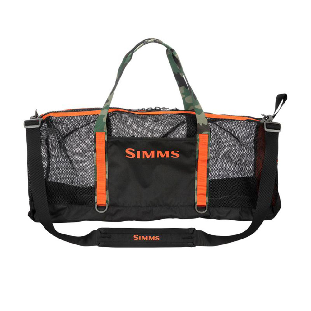 Сумка Simms Challenger Mesh Duffel - 60L Black