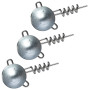 Вантаж штопор Daiwa Prorex Round Screw-in Jig Head Lead Free 10g 3pcs