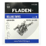 Вертлюжок Fladen Rolling swivel 10pcs size 6
