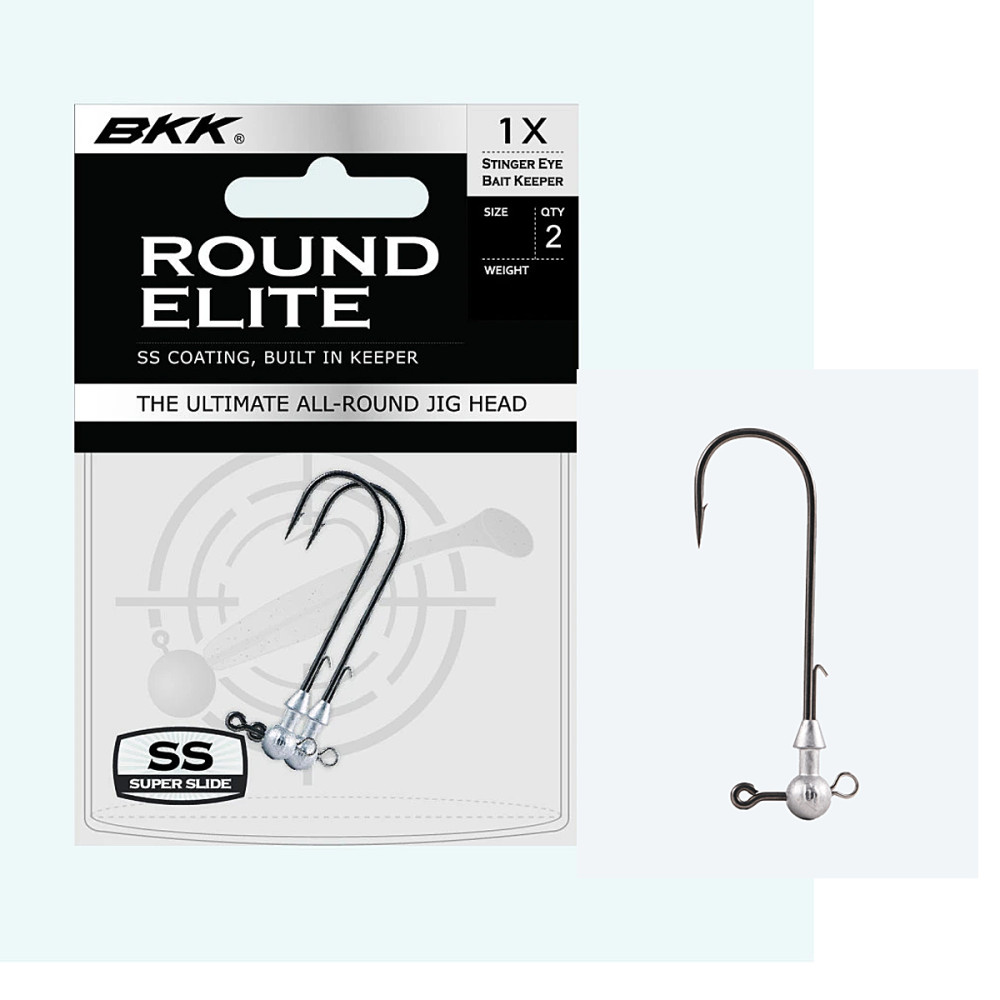 Джигголівка BKK Round Elite-Stinger Eye Bait Keeper 5g #12/0 2pcs