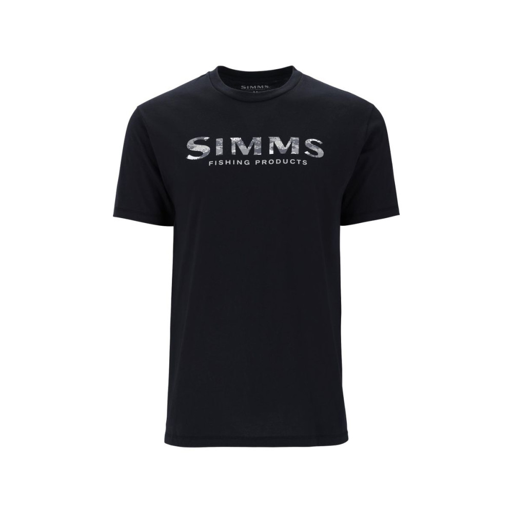 Футболка Simms Shroud Fill Logo T-Shirt Black XL