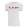 Футболка Simms Simms Logo T-Shirt Pure White L