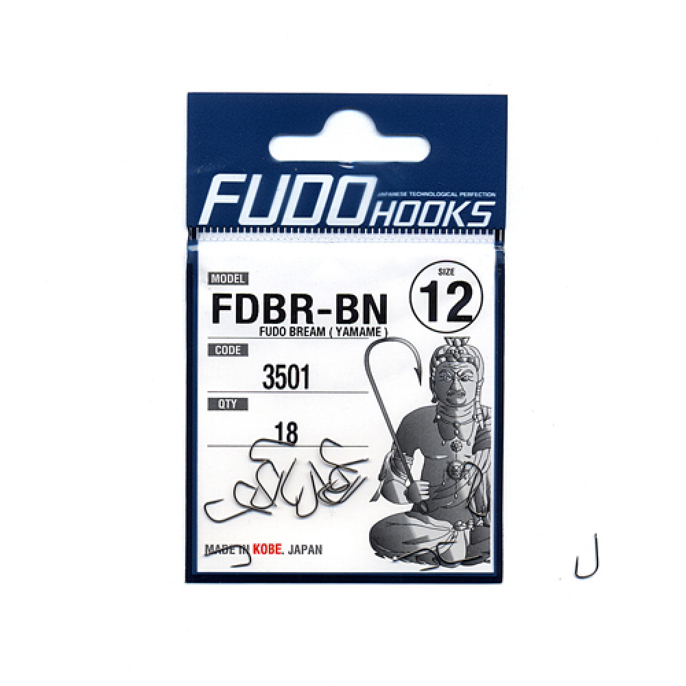 Гачки Fudo Bream Yamame Black 11
