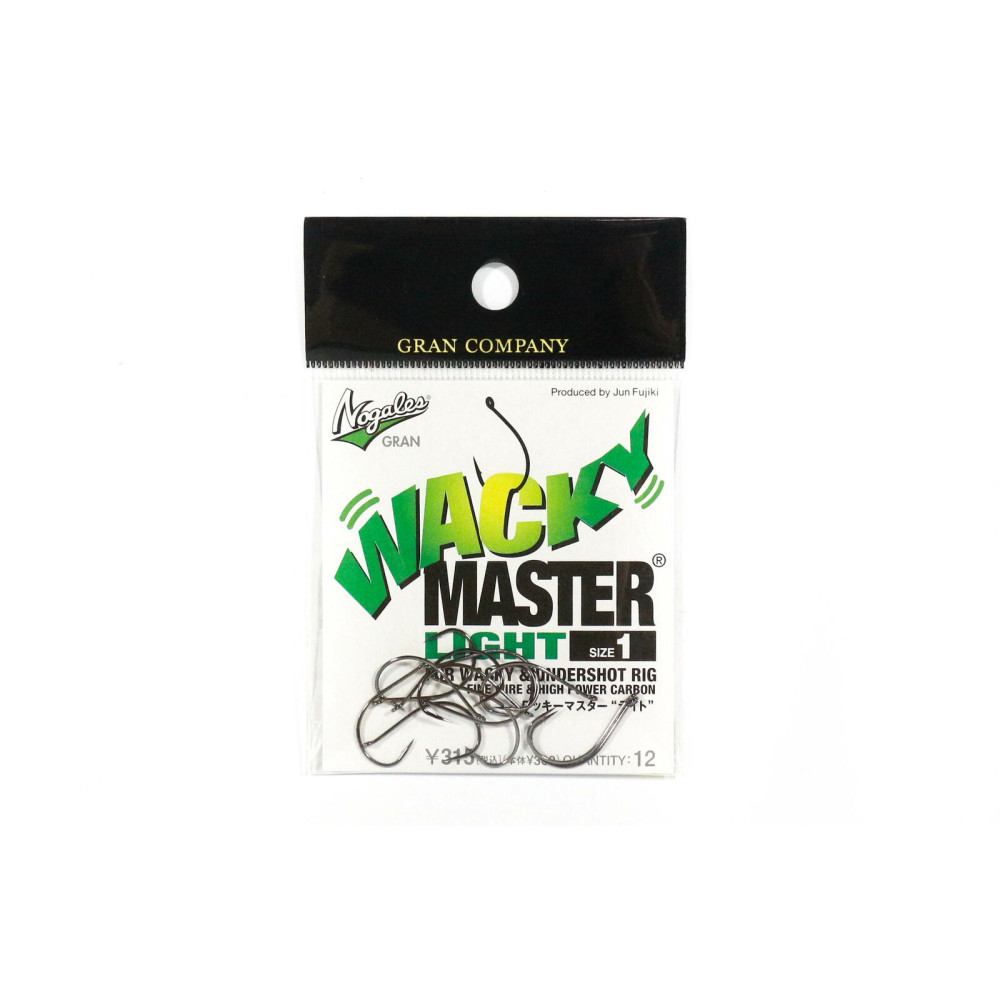 Гачок для дропшоту Varivas Nogales Wacky Master Light #1/0 12шт.