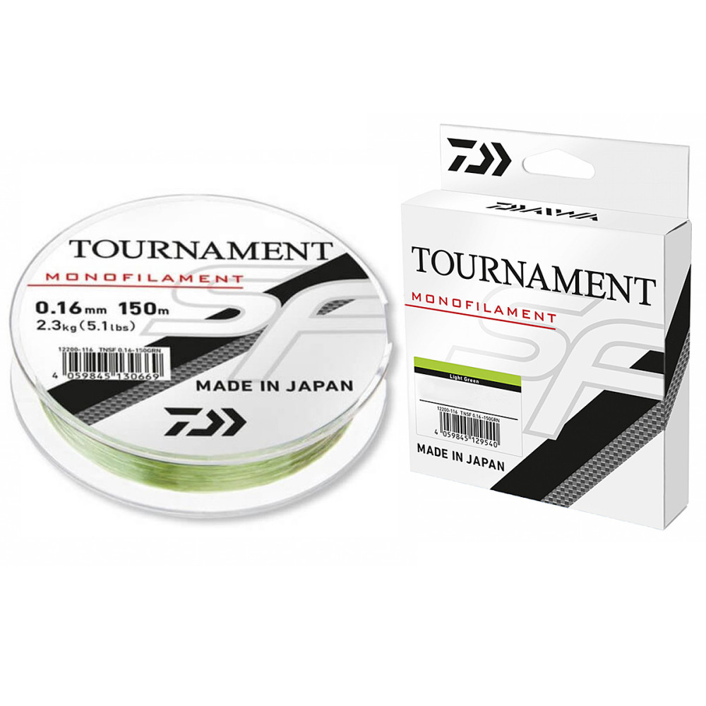 Жилка Daiwa Tournament SF Green 150m 2.90kg 0.18mm